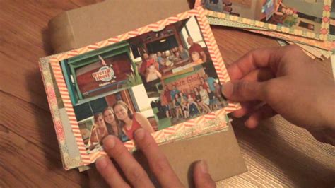 Scrapbooking Tutorials Scrapbooking Mini Album Idea Update Part