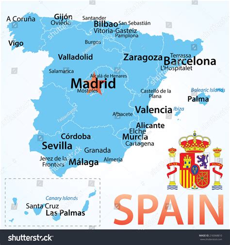 map of cities of spain 2