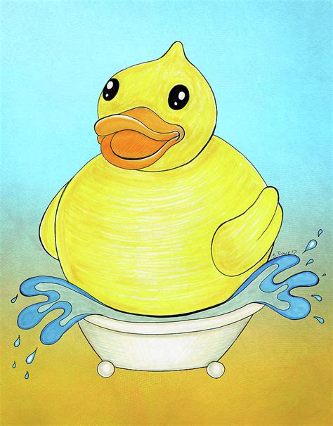 Rubber Ducks Drawing