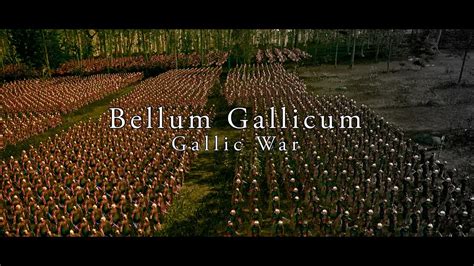 Rome Vs Gallic Tribes Cinematic Battle Total War Rome II Bellum