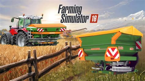 Fs 16 How To Use Fertilizer Spreaders Farming Simulator 16 Gameplay