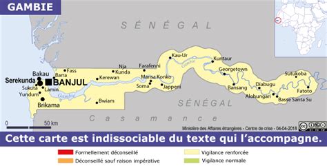 Gambie Ministère de lEurope et des Affaires étrangères