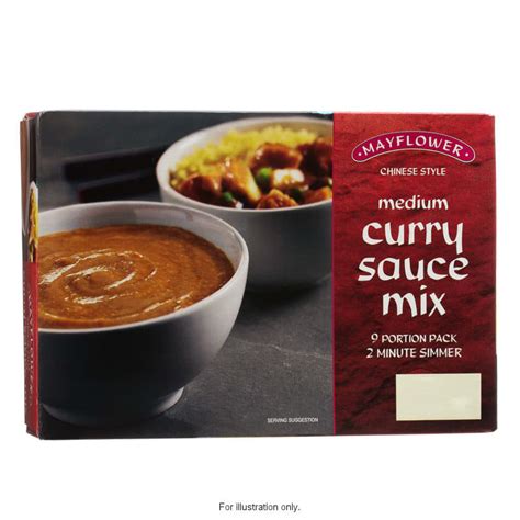 Mayflower Curry Sauce Mix 255g Packet Mixes Groceries