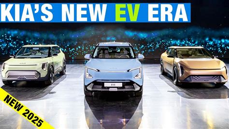 Kia EV5 Concept EV3 And Concept EV4 First Look Kias Expanding