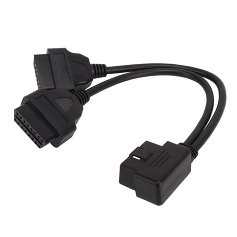 Obd2 Extension Cable Obd2 Connector Cable Diagnostic Extender Cord Obd2 Splitter Extension Cable