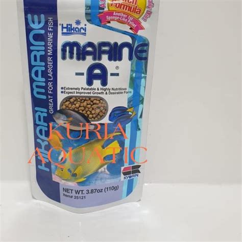 Jual Hikari Marine A G Gr Gram Pakan Ikan Laut Besar G Gr