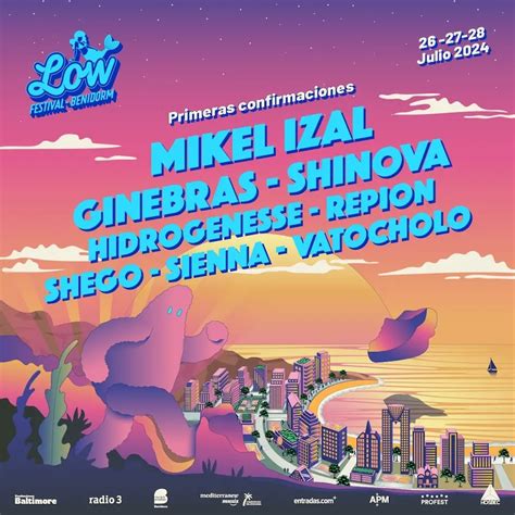 Low Festival 2024 Cartel Entradas Y Horarios