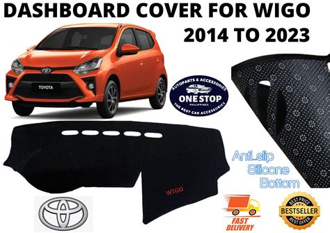 Car Dashboard Cover For Toyota Wigo To Insulated Dashboard