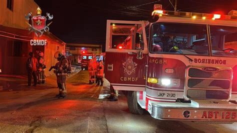 Crianças são levadas para hospital após incêndio Jornal de Brasília