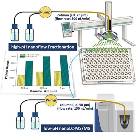 Automated Nanoflow Two Dimensional Reversed Phase Liquid Chromatography