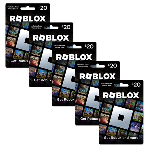 Roblox 50 Digital T Card Includes Exclusive Virtual 60 Off