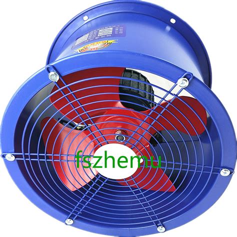 V W Industrial High Velocity Axial Flow Fan Duct Blower China