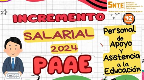 Incremento Salarial Paae Educaci N B Sica Personal De Apoyo Y