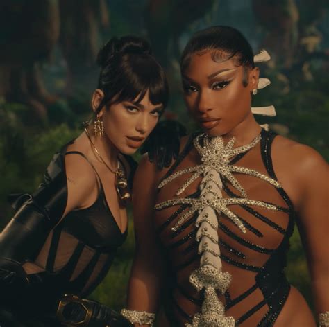 Every Fantastical Look From Dua Lipa And Megan Thee Stallion S