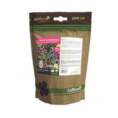 Cultivers Abono Ornamentales Ecol Gico De Kg Plantas M S Verdes Y