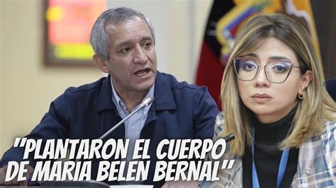 Urresta Plantaron El Cuerpo De Maria Belen Bernal Para Salvar El