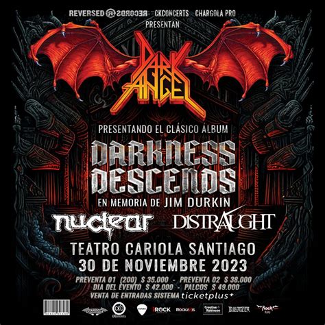 Se Confirman Las Bandas Invitadas Para El Concierto De Dark Angel En Chile Cool Music Chile