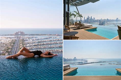 The World S Highest Infinity Pool Has Opened In Dubai Perched On The