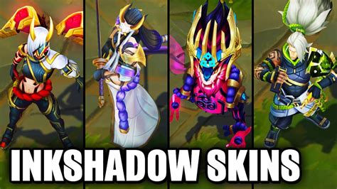 All New Inkshadow Skins Spotlight Yasuo Yone KaiSa Aurelion Sol Udyr