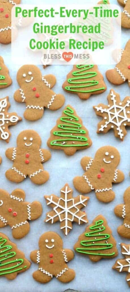 Easy Soft Gingerbread Cookies The Best Recipe — Bless This Mess