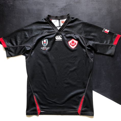 Canada National Rugby Team Jersey 2019 Rugby World Cup Away Medium ...