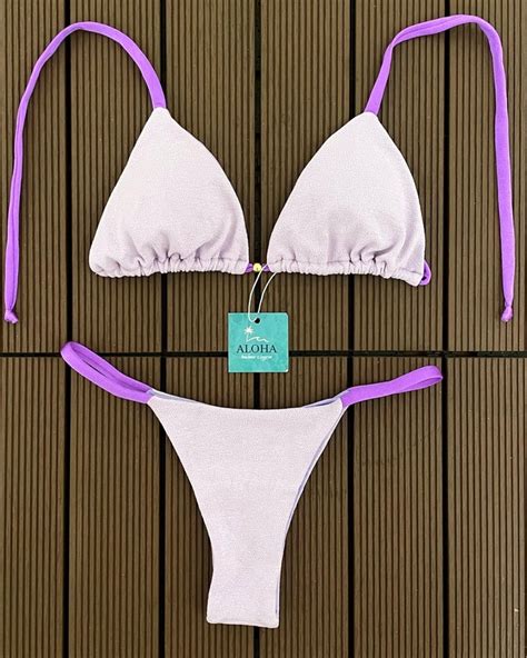 Biquíni Rio Glamour Roxo Comprar em Aloha Beachwear