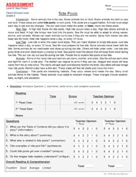 FREE Leveled Reading Passages With Comprehension Questions TPT