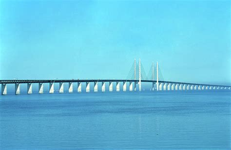 Oresund Bridge Photograph By Alex Bartel Science Photo Library Fine