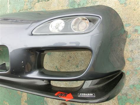 MAZDA RX7 FD3S GENUINE OEM 99 SPEC AERO FRONT BUMPER W CARBON LIP