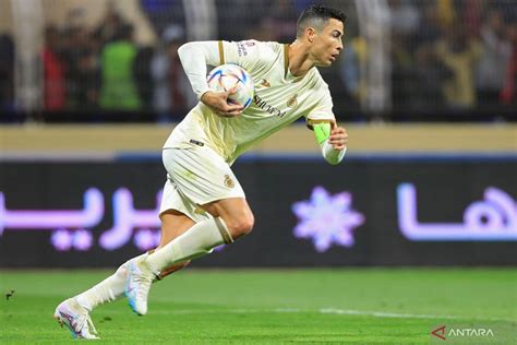 Cristiano Ronaldo Akhirnya Cetak Gol Perdana Di Liga Arab Untuk Al