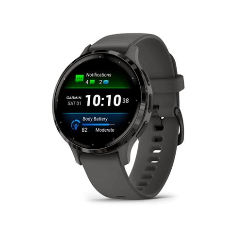 Venu Gps Sports Tracking Smartwatch Black Wearables Garmin