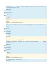 RSCH 112 WEEK 11 SHORT QUIZ Docx Statistics Of Is A Type Of