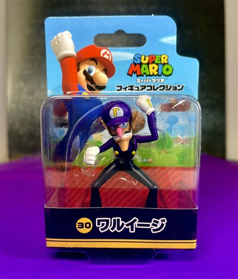 Sangei Japanese Super Mario 2 5in Figure WALUIGI EBay