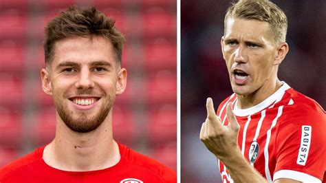 Fu Ball In Deutschland Bundesliga Profis Anton Stach Und Nils Petersen