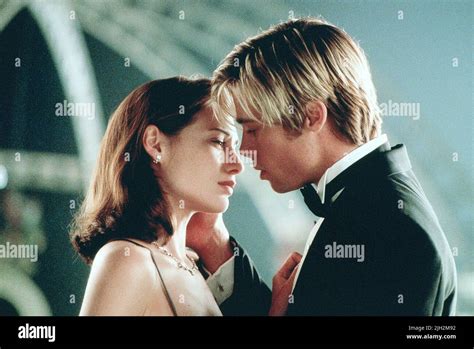 Forlani Pitt Meet Joe Black Stock Photo Alamy