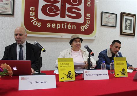 Yuriria Rodr Guez Presenta En La Septi N Su Libro El Terrorismo