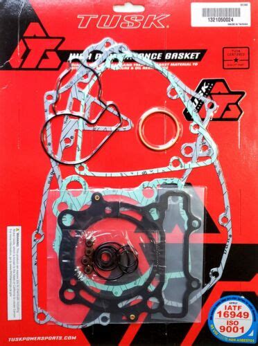 Tusk Complete Tusk Gasket Kit Top Bottom End Kawasaki Kx F