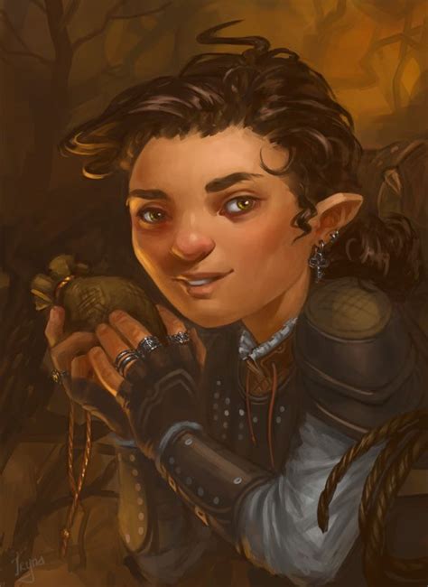 Halfling Character Portraits Dungeons And Dragons Art Dungeons And Dragons Characters