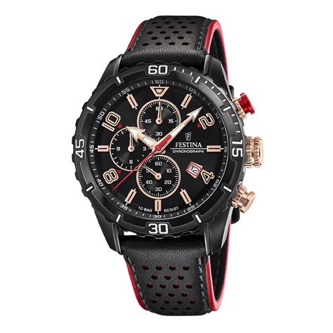 Reloj Festina Cuero Negro Con Acero 20519 4 FES 5 Mostperu