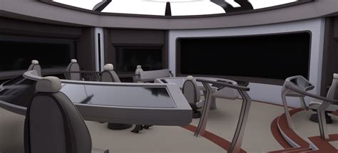 Michael Zock Wip Star Trek Tng Interceptor Class Bridge