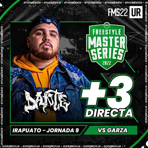 URBANROOSTERS on Twitter SE LA LLEVA DANTE 3 Venció a Garza de