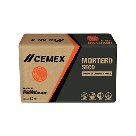 Mortero Seco Premezclado Cemex Kg The Home Depot M Xico Ventas A