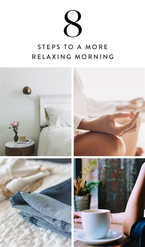 Ways To Make Your Morning Routine More Relaxing Morning Routine