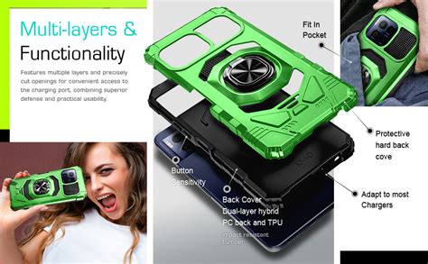 Amazon Nznd Designed For T Mobile Revvl Pro G Case Full Body