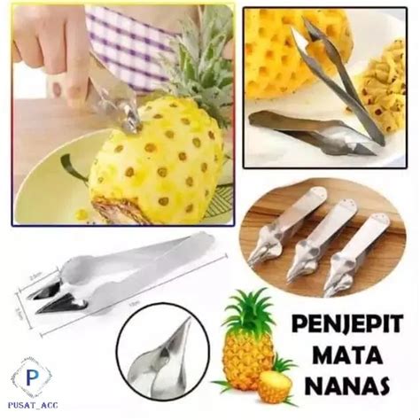 Cn Alat Kupas Mata Nanas Stainless Steel Pencabut Biji Nanas