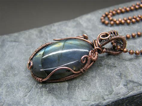 Wire Wrapped Pendant Tutorial Cabochon Setting Jewelry Kit Etsy