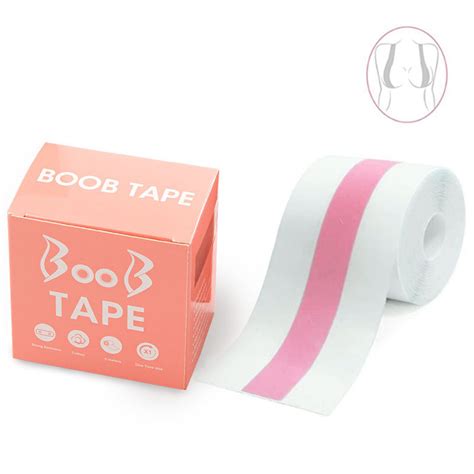 Women Adhesive Invisible Breast Lift Sticker Transparent Boob Tape