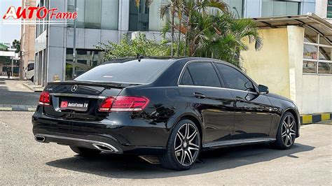 Km Mercedes Benz E Amg Facelift Fullspec Black On Black