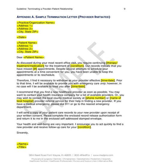 Therapy Termination Letter