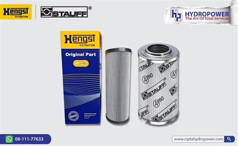 Jual Filter Hydraulic Beragam Spesifikasi Brand Unggulan